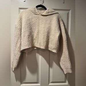Cozy Cream Knit Sweater